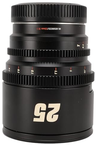 Cine-Objektiv, T2.1-Filmobjektiv füR R RP R5 R6 R3 Kamera (Black)