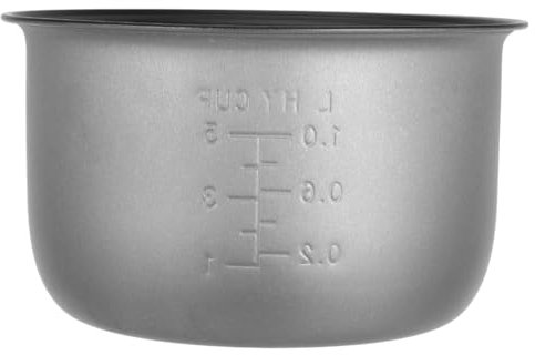 Veemoon Reiskocher Innentopf 1-5L - Antihaft Ersatztopf Für Gastroback Reiskocher & Multikocher Ersatzbehälter Für Perfekten Reisgenuss Hochwertiger Innenkochtopf