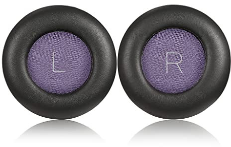 GMBYLBY Replacement Ear Cushion for Plan-tronics Noise Canceling Headphones(Black+Purple)