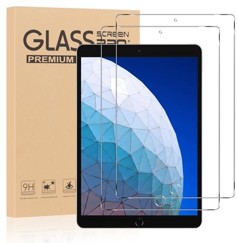 Olgary 2 Pezzi, Pellicola Prottetiva per iPad Air 3 10,5 Pollici (2019), iPad Pro 10,5 Pollici (2017), Vetro Temperato, 9H Durezza HD, Ultra Resistente Protezione Schermo