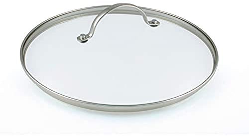GreenPan Glass Lid with Stainless Steel Handle, 20cm, Clear Or Transparent