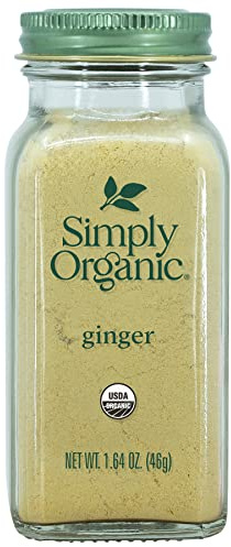 SIMPLY ORGANIC BTL GINGER GRND ORG, 1.64 OZ
