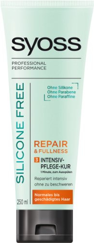 Syoss 1-Minuten-Kur Silicone Free Repair und Fulness Repair-Pflege, 3er Pack (3 x 250 ml)