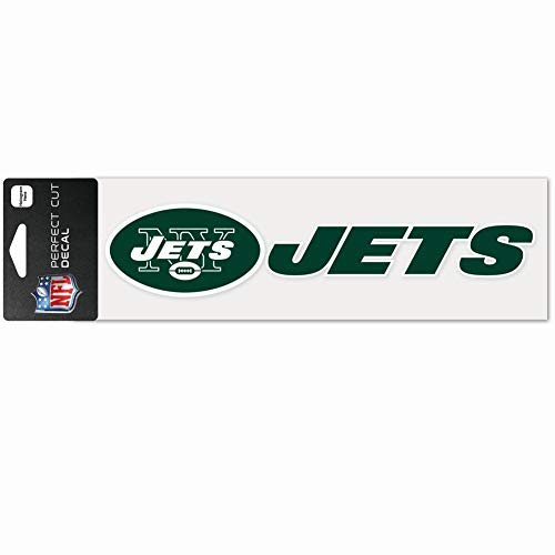 NFL New York Jets WCR49132014 Perfect Cut Decals, 7,6 x 25,4 cm