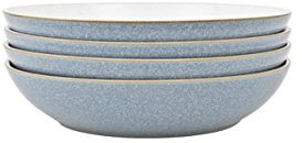 Denby Elements Blue - Set of 4 Pasta Bowls