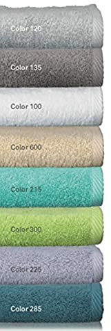 kela 23177 Badetuch, 70 x 140 cm, Baumwolle, grau, einfarbig, 500 g/m², 70 x 140 cm