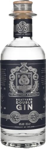 Boatyard Double Gin | 70cl | 46% | Organic Irish Gin | B Corp Certified | Notes of Citrus and Floral Sweetness | Perfect for Gifting