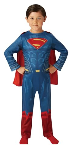 Rubie's Official DC Justice League Superman Kids Costume, Super Hero Fancy Dress