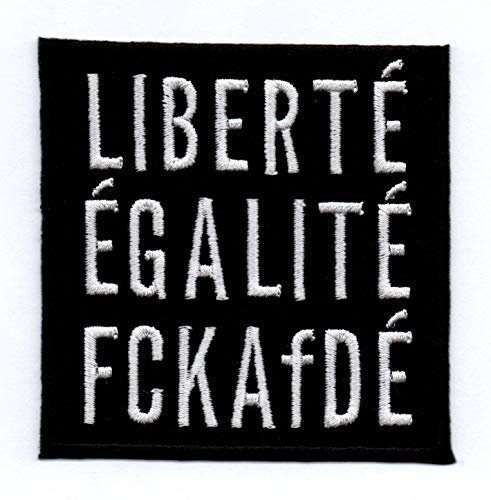 FCKAfDE Aufnäher Bügelbild Abzeichen Iron on Patch