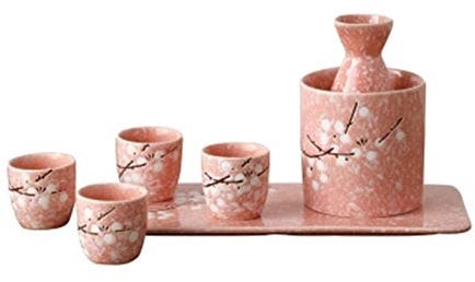 Household Wine Set Ceramic Making Warm Wine Wine 7 Piece Set Warm Wine Warmer