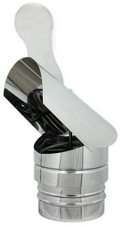 Terminale Gallo Tondo In Acciaio Inox Diametro 250 Mm Per Canne Fumarie Diankamin