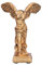 Schatzkiste Alabaster Goddess Figure Sculpture Winged Victory Samothrace Statue Göttin Skulptur Griechische Göttin des Sieges Skulptur aus Harz mit Anti-Rutsch-Pad für Wohnzimmer Home Decor