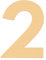 HASWARE House Number 3 inch (7.5 cm) Self Adhesive Letters Apartment Door Numbers Street Address Plaque Home Stylish Decor, Acrylic(2, Golden)