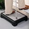 Unibos Portable Indoor Outdoor Half Step Stool, Portable Step Riser for Elderly & Disabled, Antislip Half Step Door Step Up Platform for Stairs, Cars, Bed, Chair, Shower White