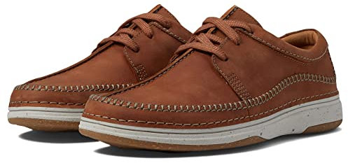 Clarks Nature 5 Tie, Bienenwachs-Leder, 10