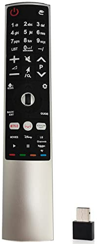 HUAYUWA TV Remote Control Compatible for LG Smart TV Magic Remote AN-MR700 AN-MR650 AN-MR600 AKB75455602 AKB75455601