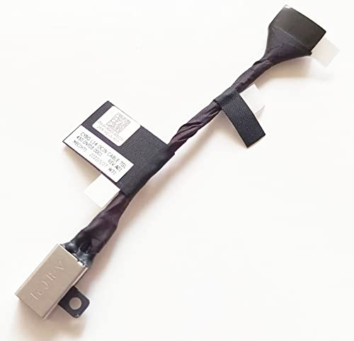 Fleshy Leaf DC Power Jack Harness Cable Replacement for Dell Latitude 15 3520 14 3420 CYBG L14 450.0NF08.0001 450.0NF08.0011 0HJW4D