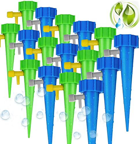 XINCHEN Automatisch Bewässerung Set 16 Stück Automatic Watering Set Einstellbar Bewässerungssystem Garten zur Pflanzen Bewässerung Blumen Zimmerpflanze Bewässerung Ideal Wasserversorgung (A)