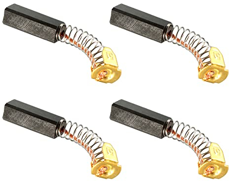QUARKZMAN 20mm x 7mm x 6mm Reemplazo Carbón Escobilla 4uds Motor Carbón Escobilla para Potencia Herramienta, Eléctrica Herramientas