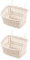 Storaffy Rangement pour Piscine | Paniers latéraux pour Piscine Hors Terre | Accessoires Piscine pour Organisateur paniers Rangement durables | Panier Support Multifonctionnel au Bord Piscine