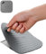 MAOYONG Copertura per scarico della doccia, tappo di scarico quadrato in silicone per bagno, tappo di scarico per vasca da bagno, tappo di scarico per lavello da cucina, 15 cm, Grigio, 1 pezzi