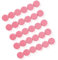 ZDZBLX 30 Stück Magnete, Kühlschrankmagnete, Magnete für Magnettafel, Magnete Kühlschrank Stark Whiteboard Magnete, Magnet Rund Klein Dekorative Magneten,für Kühlschrank, Magnetwand, Pinnwand (Rosa)