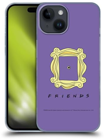 Head Case Designs Offizielle Friends TV Show Guckloch Rahmen Ikonisch Harte Rueckseiten Handyhülle Hülle Huelle kompatibel mit Apple iPhone 15
