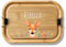 LOOXIS Personalisierte Edelstahl Lunchbox mit Holzdeckel für Kinder mit Namen & Motiv bedruckt – 800ml, inkl. Abtrennung, Auslaufsicher, Bento-Box – Geschenkidee Jungen, Mädchen, Einschulung – Reh