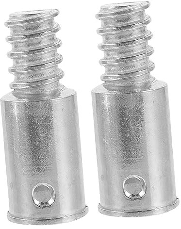 GRADENEVE Replacement Extension Pole Adapter Pole Adapter for Mop Threaded Handle Tips Stainless Steel Fit Effortless Installation