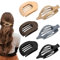 Lot de 6 pinces à cheveux plates pour femme, forte tenue, antidérapantes, mates pour cheveux épais/fins, accessoires de cheveux incurvés pour femmes et filles (polychrome B)