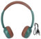 CHEOTIME Retro Bluetooth 5.4 Headphones, Comfortable ANC Noise Cancelling Over Ear Wireless Headset, Lightweight Vintage Headphones for Call Travel Sports Gym Home (Green)