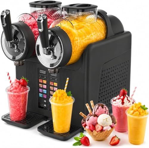 Gelatiera con 7 modalità, display a LED per frullati, frappè, funzione autopulente