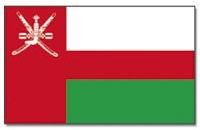 Flagge 90 x 150 : Oman