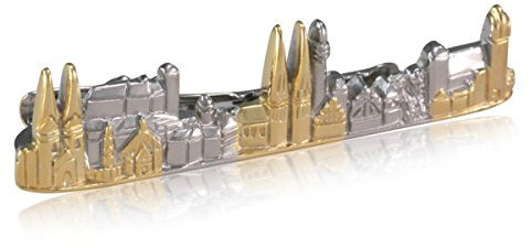 LINDENMANN Krawattenklammer Krawattennadel Skyline Nürnberg