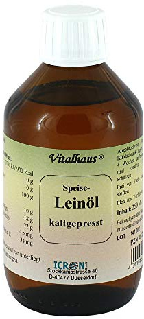 LEINÖL KALTGEPRESST Vitalhaus 250 ml
