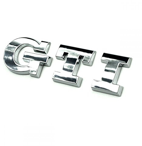 GTI Schriftzug Emblem Logo Polo 6C