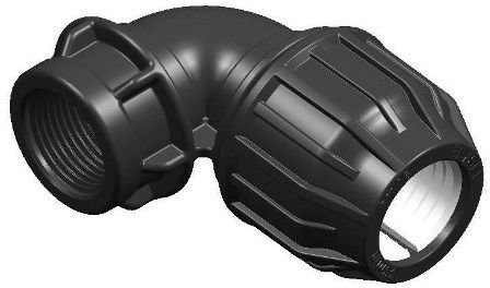 MDPE Water Pipe Fitting Elbow Threaded Female 20MM X 3/4 (Inch)