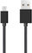IWIO Black THIN USB 2.0 Micro USB to USB 2.0 SYNC & CHARGE Charging Tangle Proof Cable (1 Meter) compatible with Smok X Cube Ultra Box Mod