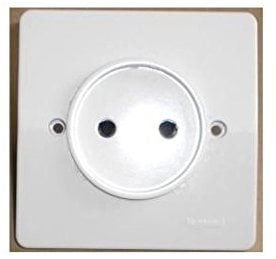 Legrand 080522 - Prise Neptune 2P sans terre - protection enfant