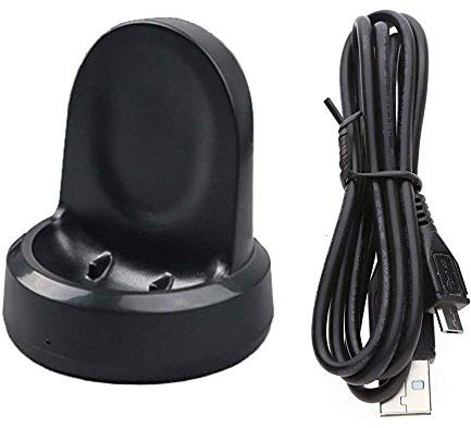 Emilydeals for Galaxy Watch Charger, Galaxy Smart Watch Charging Cradle Dock for Samsung Galaxy Watch SM-R800 SM-R810 Smart Watch