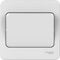 Schneider Electric Lisse White Moulded - Single Wide Rocker 2 Way Light Switch, 10AX, GGBL1012W, White, Pack of 10