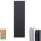 ICON Vertical Electric Radiator Infrared Panel Wall Heater (Anthracite, 1500W)