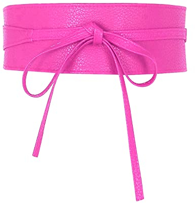 Glamexx24 Damen Taillengürtel Breiter Obi gürtel Klassischer Wickelgürtel