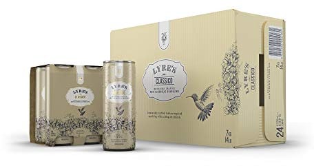 Lyre's Non Alcoholic Spirits Classico - Ready to Drink Case of 24 - Award Winning Alcohol Free Drinks & Spirits