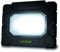 Luceco LED Arbeitsleuchte 50 Watt, 5200 Lumen Arbeitslicht mit Steckdosen, Scheinwerfer IP54 Wasserfeste, Schwarz/Grün, LWOS50BG3EU-EU