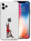 BAI JING Handyhülle für iPhone 12,(6.1 Zoll) Ultra Slim klares Muster Design Telefonabdeckung [LZX20190512]