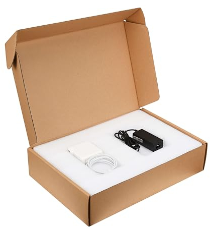 Iacoka Laptop-Versandkarton, sichere Versandbox mit Schaumstoffschutz, passend für die meisten Ultrabook- oder Bildschirmgrößen