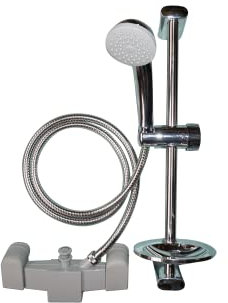 Grand Dicken Chrome Bath and Shower Super Mixer GD830/5518