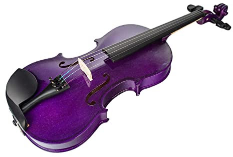 Violine Akustische Violine 4/4 Geige Massivholz Violine Für Studentenanfänger Neu