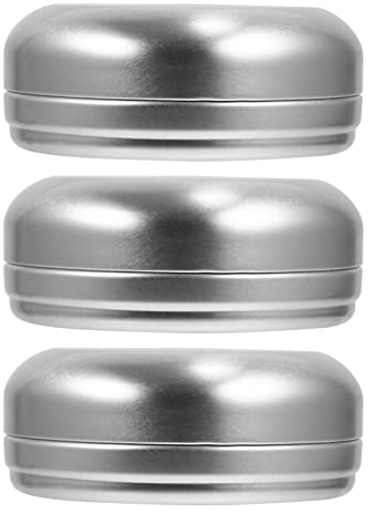 FOMIYES Seifen Halter Seifenbox Seifendose Aluminium 3 Metalldose Seifendosenhalter Reisebar Seifenbehälter Aufbewahrungsbox mit Deckel für Seifenbalsam Bonbons Schmuck Vorratsdose